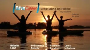 Ecole stand up paddle Quiberon : Balade et Initiation dans la magnifique Ria D'Etel Ecole stand up paddle Quiberon balades Ria D'Etel